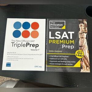 LSAT Prep Books Set